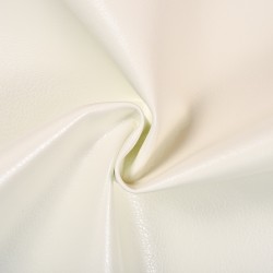 Ткань Дерматин (Кожзам) для мебели, цвет Белый (на отрез)  в Ижевске