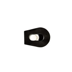 Зажим для шнура 4 мм KL  Чёрный + Белый (поштучно)  в Ижевске