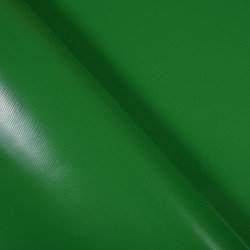 Ткань ПВХ 450 гр/м2, Зелёный (Ширина 160см), на отрез  в Ижевске