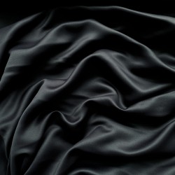 Светозатемняющая ткань для штор &quot;Блэкаут&quot; 95% (Blackout), цвет Черный (на отрез)  в Ижевске