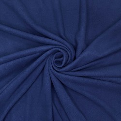 Флис Односторонний 130 гр/м2, цвет Темно-синий (на отрез)  в Ижевске