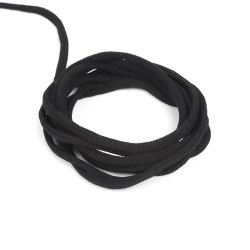 Шнур для одежды 4,5 мм, цвет Чёрный (на отрез)  в Ижевске