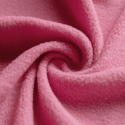 Флис Односторонний 130 гр/м2, цвет Розовый (на отрез)  в Ижевске