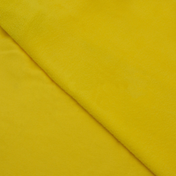 Флис Односторонний 180 гр/м2, Желтый (на отрез)  в Ижевске