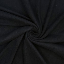 Флис Односторонний 130 гр/м2, цвет Черный (на отрез)  в Ижевске