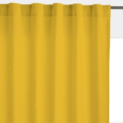 Штора уличная на Трубной ленте (В-220*Ш-145) Желтая, (ткань Оксфорд 600)  в Ижевске