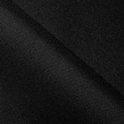 Прорезиненная ткань Оксфорд 600D ПВХ, Черный   в Ижевске