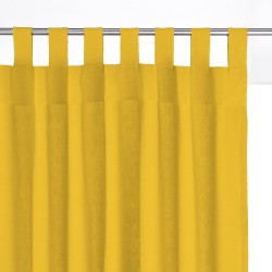 Штора уличная на Петлях (В-220*Ш-145) Желтая, (ткань Оксфорд 600)  в Ижевске