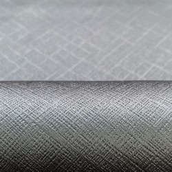 Ткань Блэкаут для штор светозатемняющая 100% &quot;Орнамент Серый&quot; (на отрез)  в Ижевске