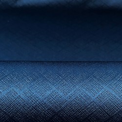 Ткань Блэкаут для штор светозатемняющая 100% &quot;Орнамент Синий&quot; (на отрез)  в Ижевске